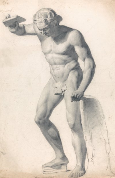 Ein Faun mit Flöten von Richard Parkes Bonington